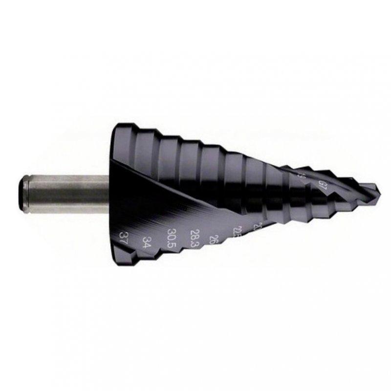 Ступінчасте свердло Bosch HSS-AlTiN, 12 ст., 6-37 мм, PG7-PG2 (2608588072)