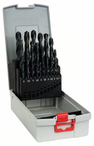 Набір свердел по металу HSS-R Bosch ProBox, 25 шт (2608587016)