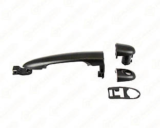 Ручка зовнішня (правою, лівою, боковий, задній двері) чорна на Renault Kangoo II 2008-> — Polcar - 6062Z41A