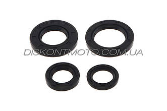 Сальники (набір) Suzuki LETS 4 шт (17*25*4, 17*27*7, 22*40*6, 27*40*6) HND
