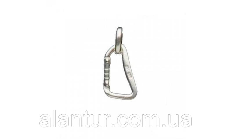 Стильний брелок Fixe Карабін із срібла - ідеальний аксесуар для ключів., фото 1