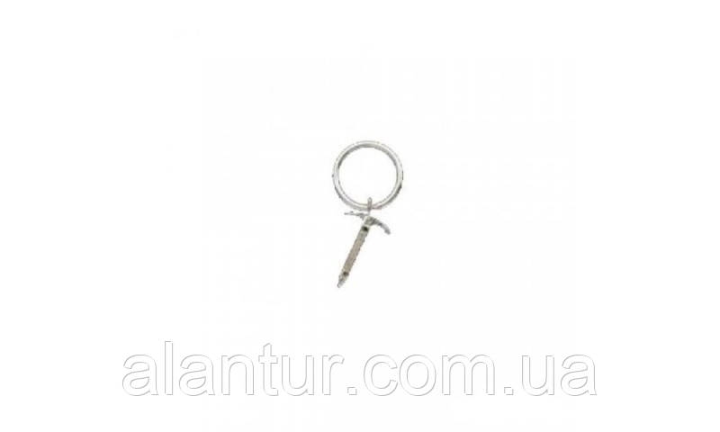 Брелок Fixe Ледоруб із срібла – стильний аксесуар на ключі, ручна робота, фото 1