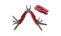 Брелок Munkees SS Multi Tool Red стильний мультиінструмент для ключів