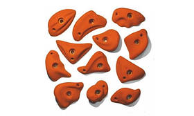 Комплект зацепів Ukrholds Set M3 для дитячого та початкового скелелазіння, 12 штук