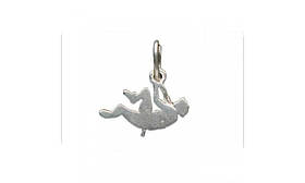 Кулон Fixe Скалолаз 925, підвіска на шию для любителів альпінізму