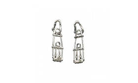 Срібні серйки Fixe Френди для альпіністів, проба 925