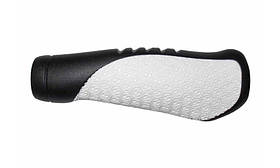 Грипси Sram COMFORT GRIPS 133 для велосипеда - ергономічні біло-чорні ручки на кермо.