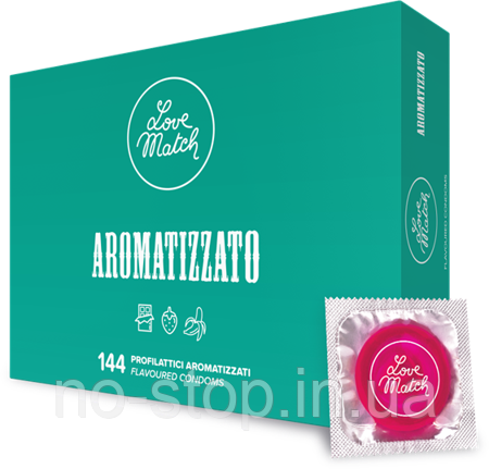 Презервативи - Love Match Arromatizato 144 pack, фото 1