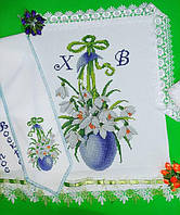 Великдень. Спас. Банти на кошик. Рушники