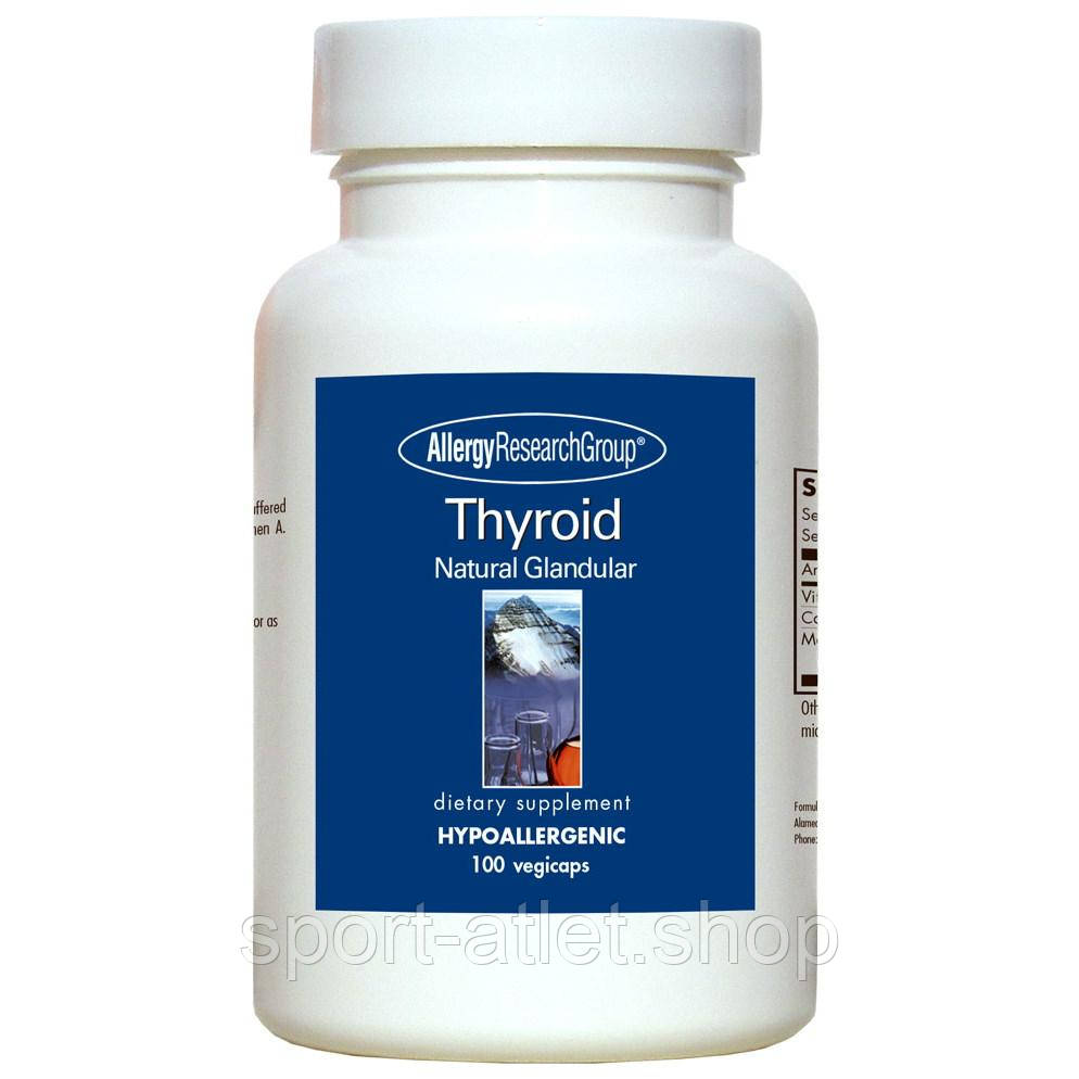 Натуральна добавка Allergy Research Group Thyroid, 100 капсул, фото 1
