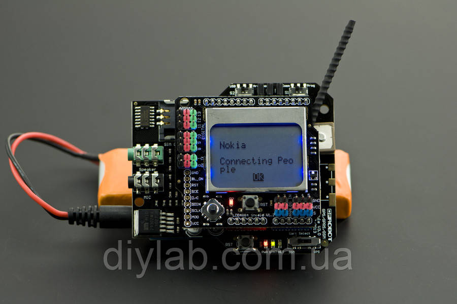 GPS/GPRS/GSM Shield V3.0 для Arduino DFRobot - фото 3 - id-p147883102