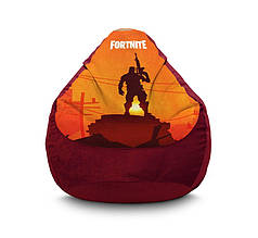 Ігрове крісло мішок "Fortnite.Silhouette" Флок Флок, XL (80x110 см)