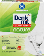 Таблетки для мытья посуды в посудомоечной машины Denkmit Nature 30шт.