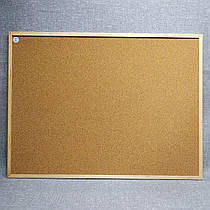 Дошка коркова в дерев'яній рамці EcoBoards ТОВ "2х3 Україна"