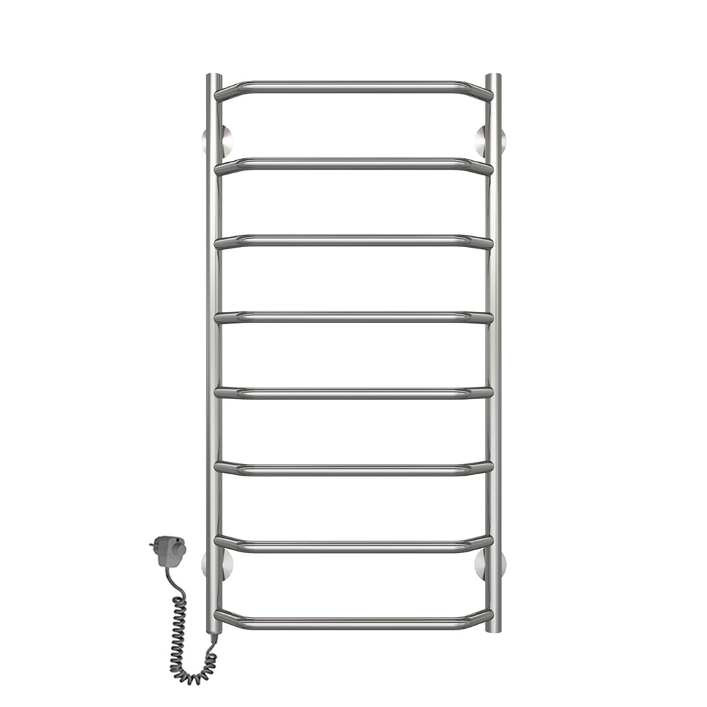 Сушарка для рушників Deffi Трапеція ліва П8 500x800 ЧФТ 80.50.8 (Е) електро з рег., фото 1