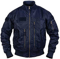 Тактическая куртка "пилот" синяя. US TACTICAL FLIEGERJACKE DK.BLAU.