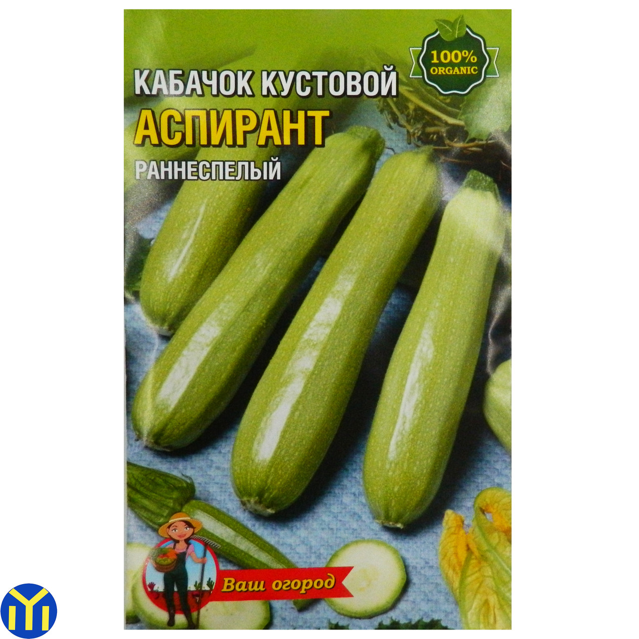 Кабачок кустовой Аспирант, Раннеспелый