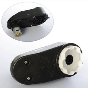 Редуктор дитячого електромобіля Bambi з мотором 390 класу 14000 RPM 6V, фото 1