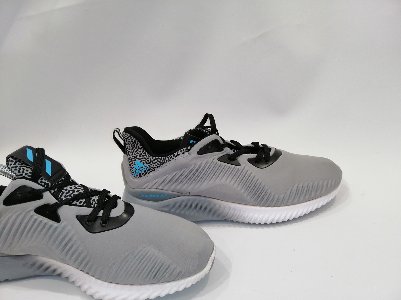 Adidas alpha hotsell bounce grey