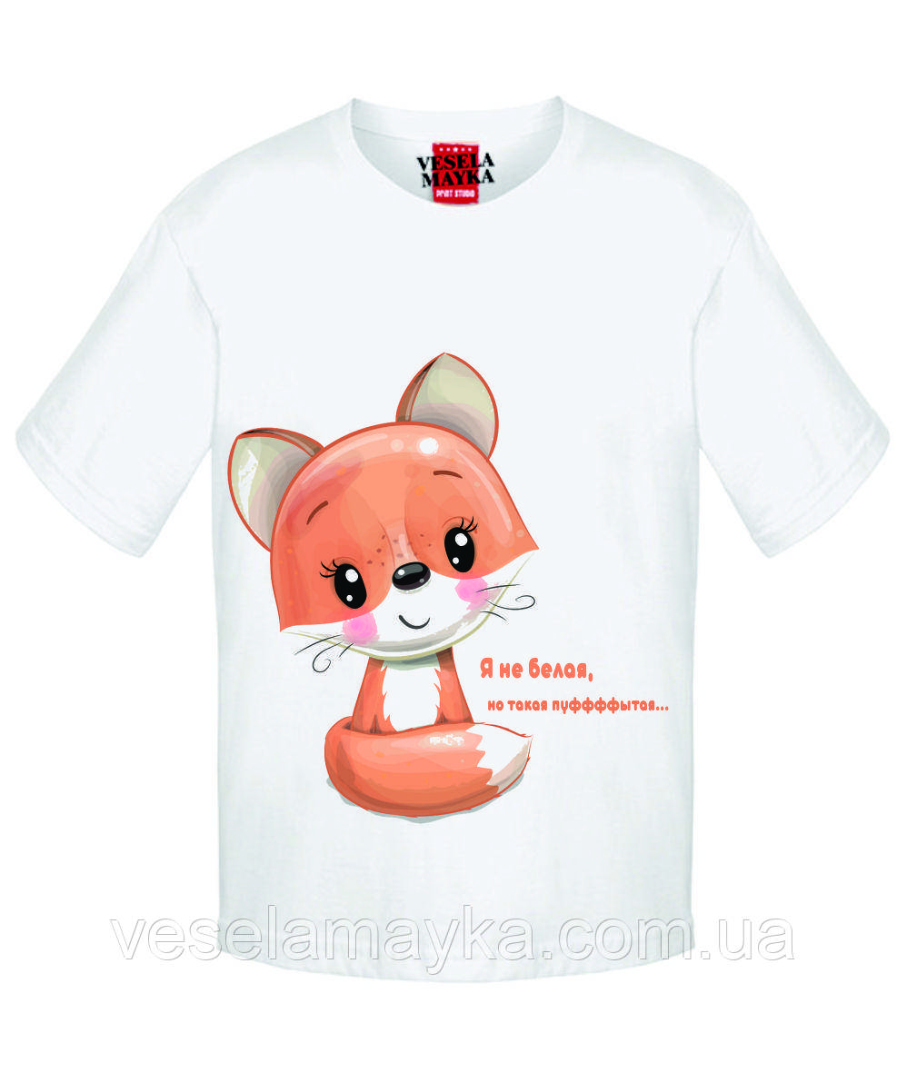 Дитяча футболка Пуффиста лисичка, фото 1