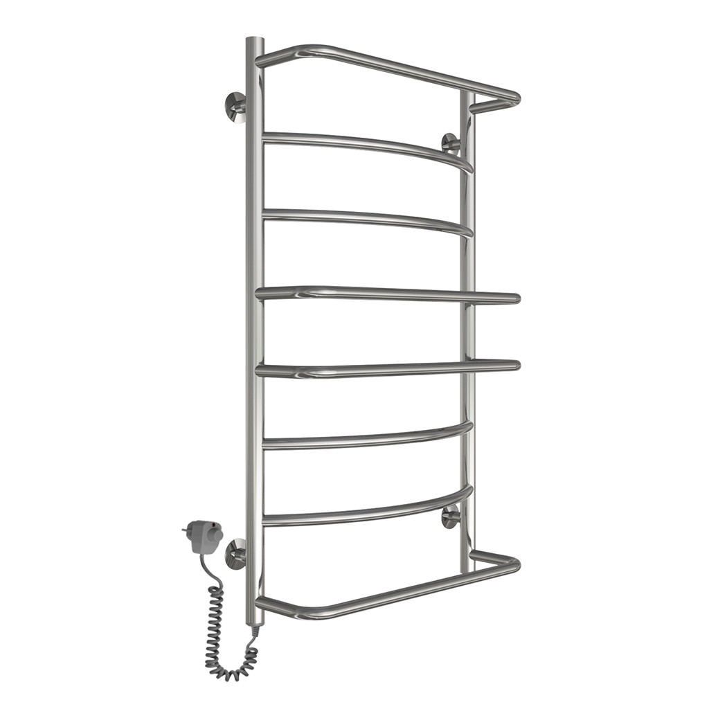 Сушарка для рушників Deffi Аквамікс ліва П8 500x900 АМ 90.50.8 (Е) електро з рег., фото 1