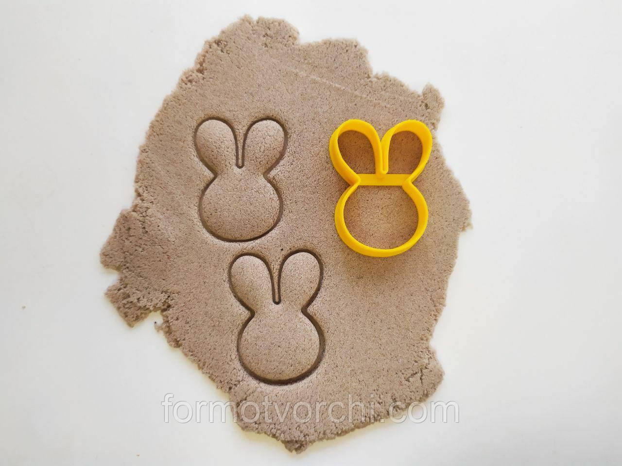 3D-формочки-вирубки для пряників "Зайчик 90"