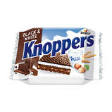 Вафлі Knoppers Black & White 25g, фото 2