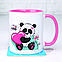 Чашка Панда з серцем, фото 2