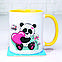 Чашка Панда з серцем, фото 3