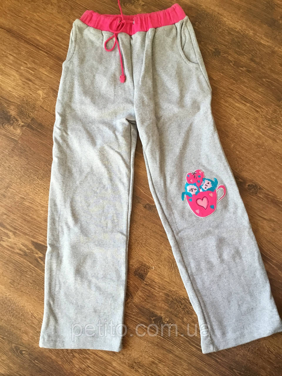 Стильні спортивні штани для дівчинки, фото 1