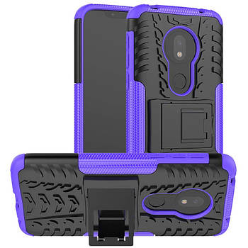 Чохол Armor Case для Motorola Moto G7 Play Violet