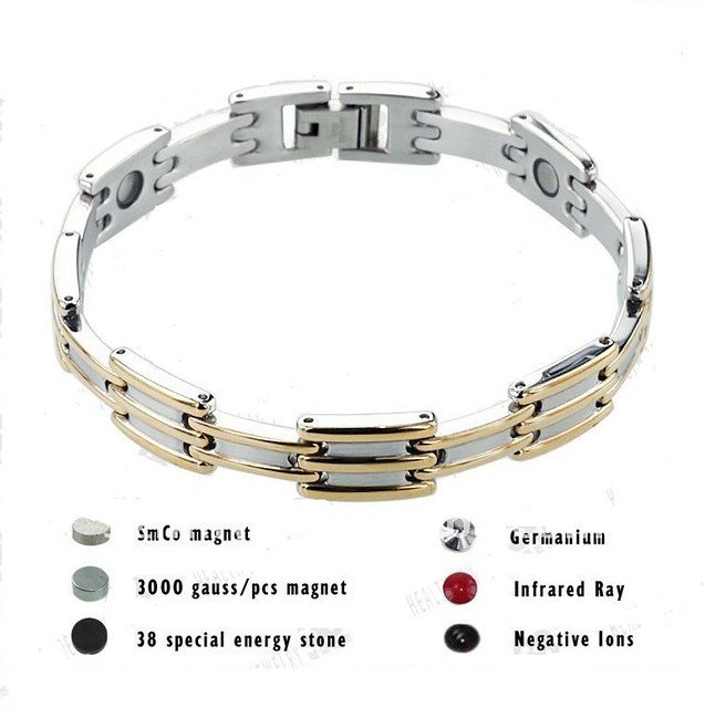 Магнітний сталевий браслет 8027 (41), фото 1