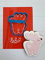 3D формочки-вирубки для пряників "Олень 18"