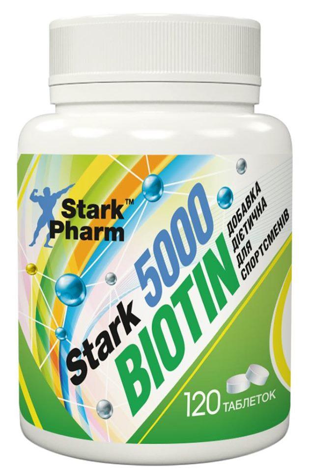 Biotin 5000 Stark Pharm 120 таблеток