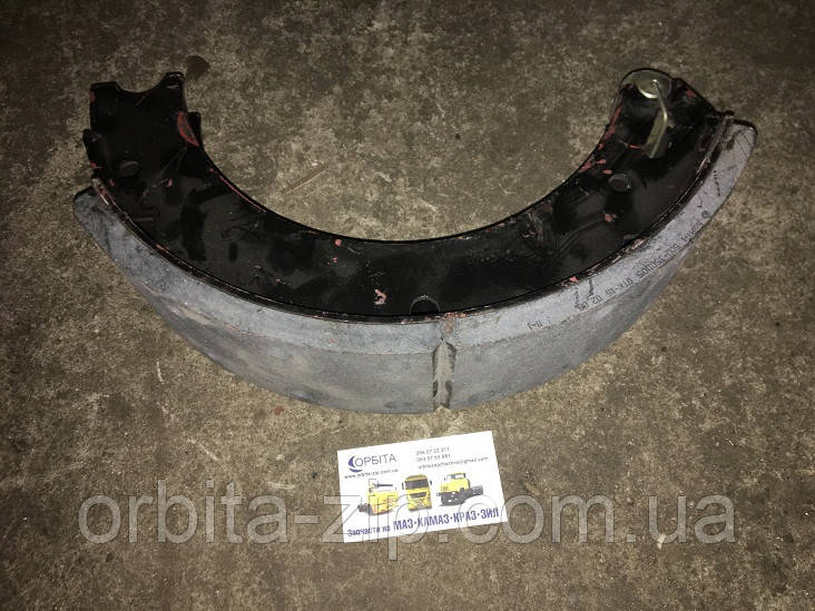 500-3501090А Колодка гальмівна МАЗ 500 передяя з накладкою