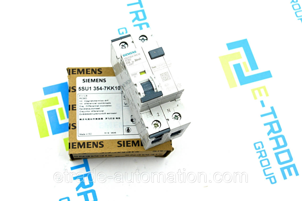 Автоматичний вимикач Siemens 5SU1354-7KK10