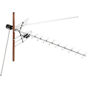 Антенна эфирная БЕЗ УСИЛИТЕЛЯ всеволновая Фаворит алюминиевая