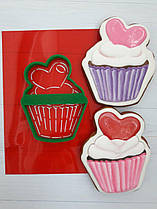 3D-формочки-вирубки для пряників "Кексик 3"