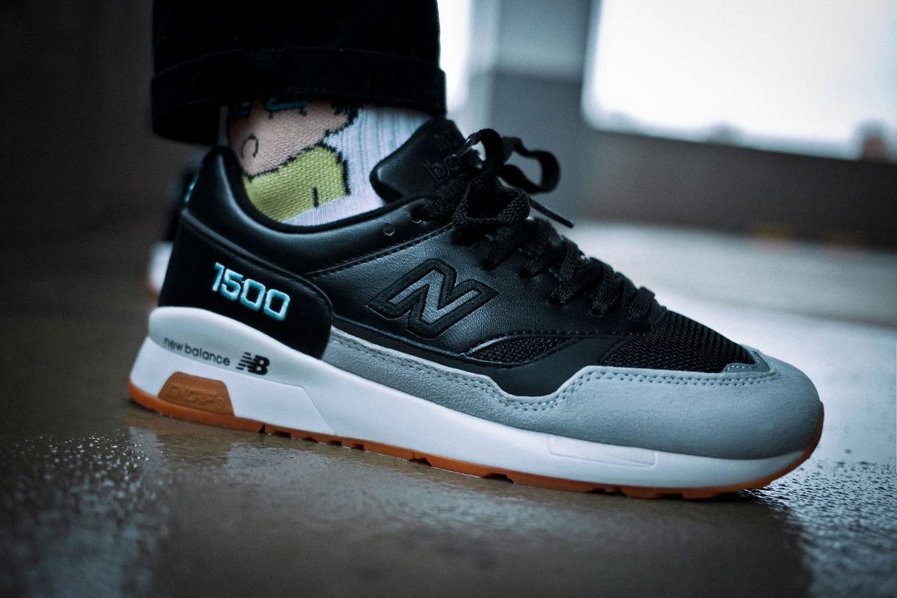 Кросівки чоловічі Нью Беланс 1500 New Balance 1500 Black/Blue/Grey 41