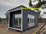 Дачний дерев'яний садовий будиночок 6*3, фото 2