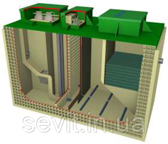 Локальні очисні споруди BioBoxPro-50 (50 м3/добу)