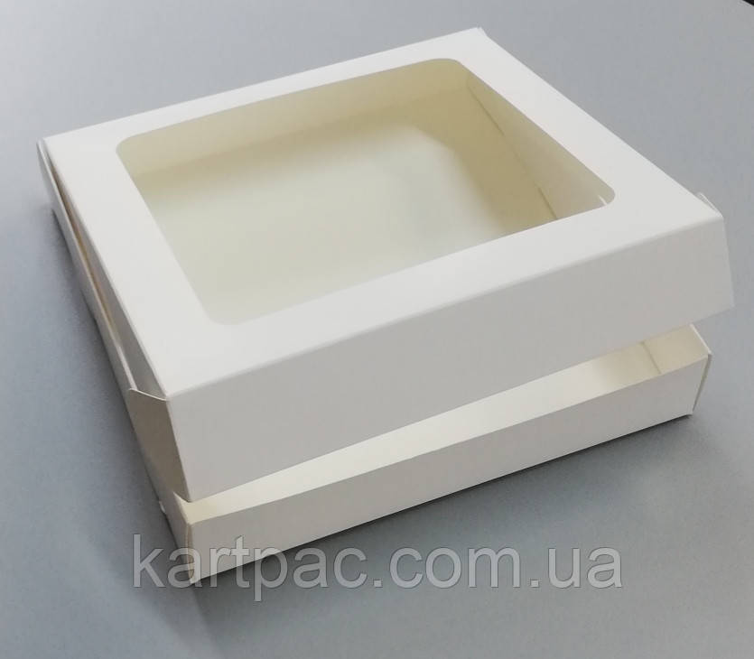 Упаковка для зефіру і печива 200*200*35