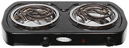 Електроплитка Леміра ЕПТ2-Т 2-2.0/220 (2 конфорки, вузький ТЕН, емаль)