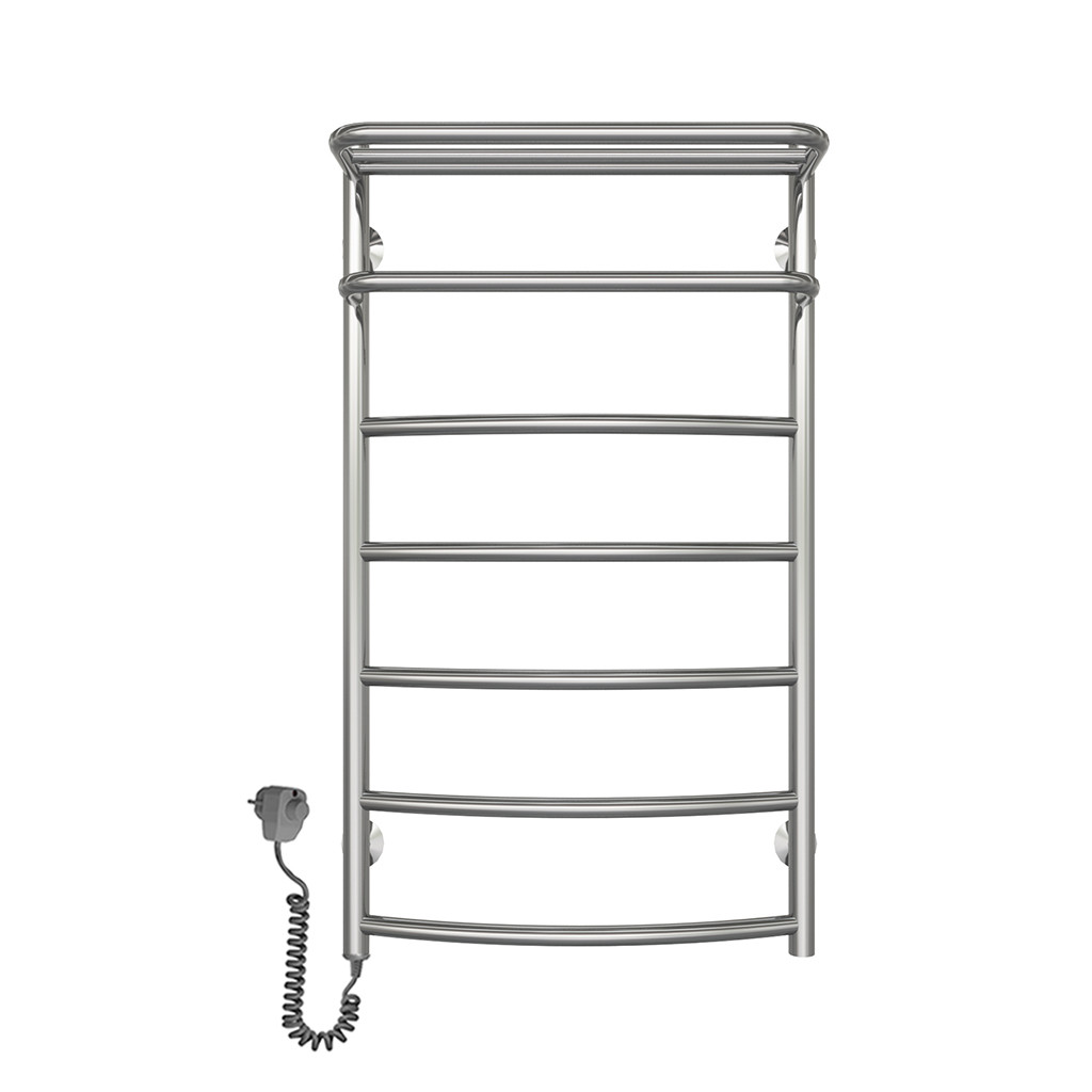 Сушарка для рушників Deffi Готель ліва П7 500x800 ОД 80.50.7 (Е) електро з рег., фото 1