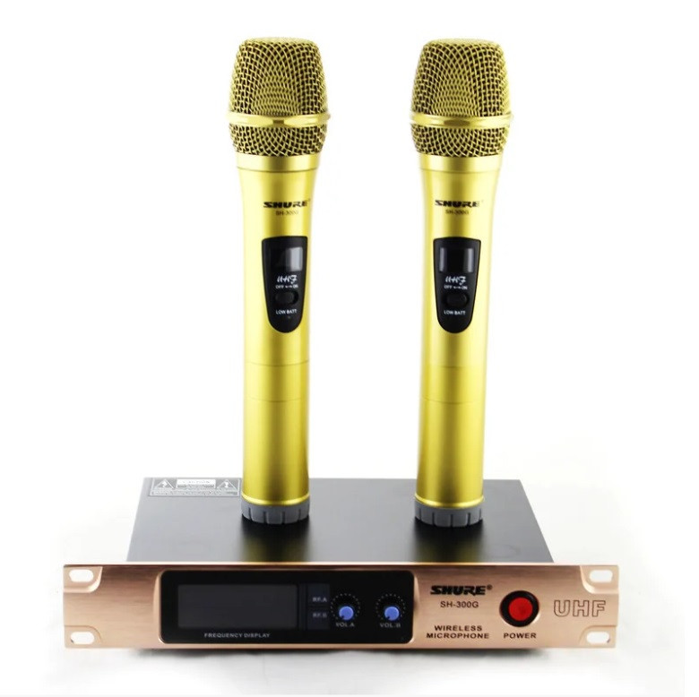 Радіосистема Shure SH-300G (Copy) база 2 радіомікрофона (4_00057)