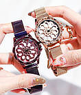 Годинник Rotation Watch КОРИЧНЕВІ | Жіночі наручні годинники, фото 9
