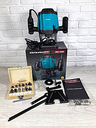 Електричний фрезер ручний столярний Grand МФ-1900 з набором фрез