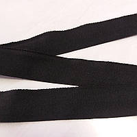 Стрічка киперна чорна, ширина 3 см