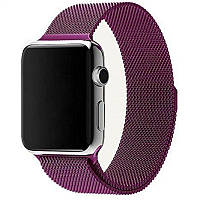 Браслет Apple для смарт-часов Apple Watch Milanese Loop 38/40/42/44 Фиолетовый