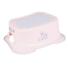 Підставка сходинка для вмивання і унітазу Tega Little Bunnies нековзна 104 light pink